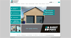 Desktop Screenshot of barritporte.dk